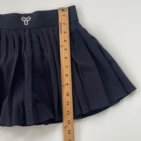 Aritzia Tna TnaMove Tennis ProMicro Pleated High Rise Skirt Skort Black Size XS - Picture 9 of 9